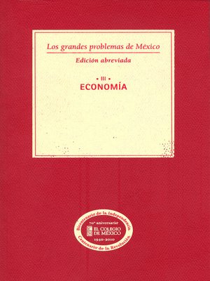 cover image of Los grandes problemas de México. Edición Abreviada. Economía. T-III